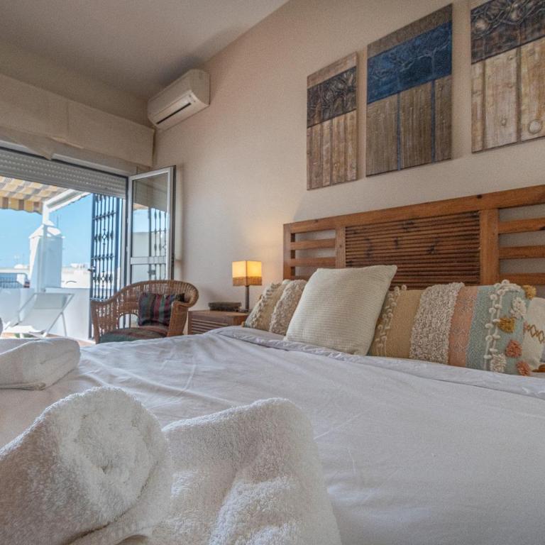 Terraza Estampa de Cádiz - Apartamento de 1 dormitorio - 11