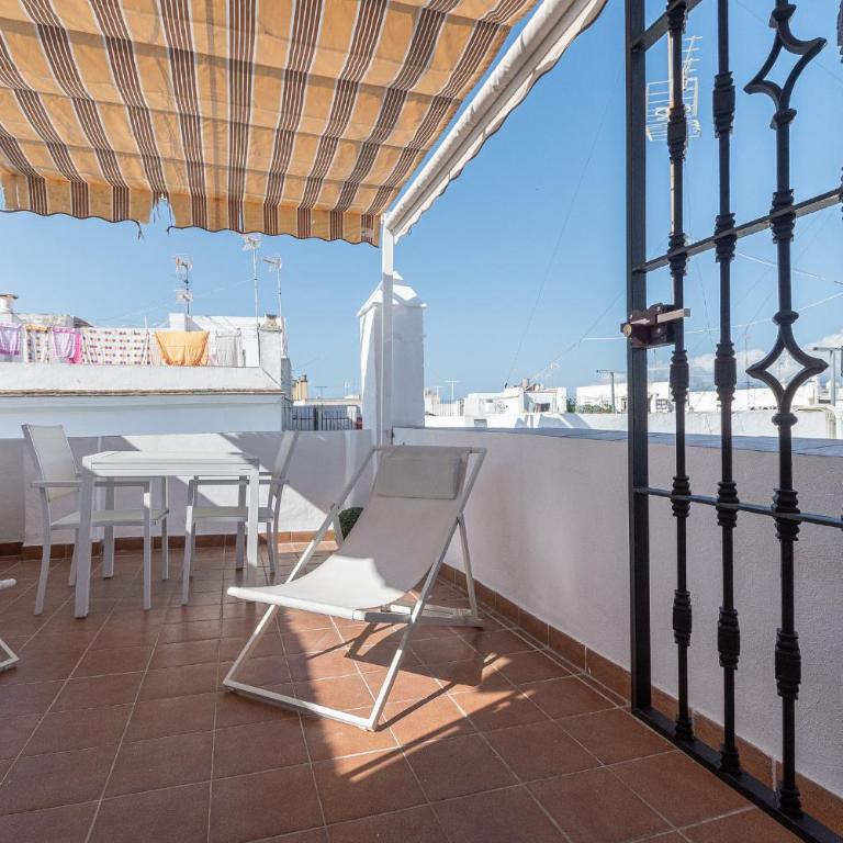 Terraza Estampa de Cádiz - Apartamento de 1 dormitorio - 32