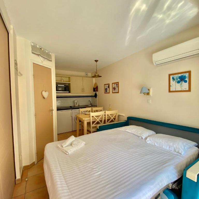 Joli 2 pièces vue jardin 50m plage Parking Clim - Appartement 1 Chambre - 10