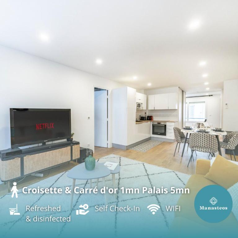 Elégant - Hypercentre - Croisette - Palais - AK - Apartamento de 2 dormitorios - 1