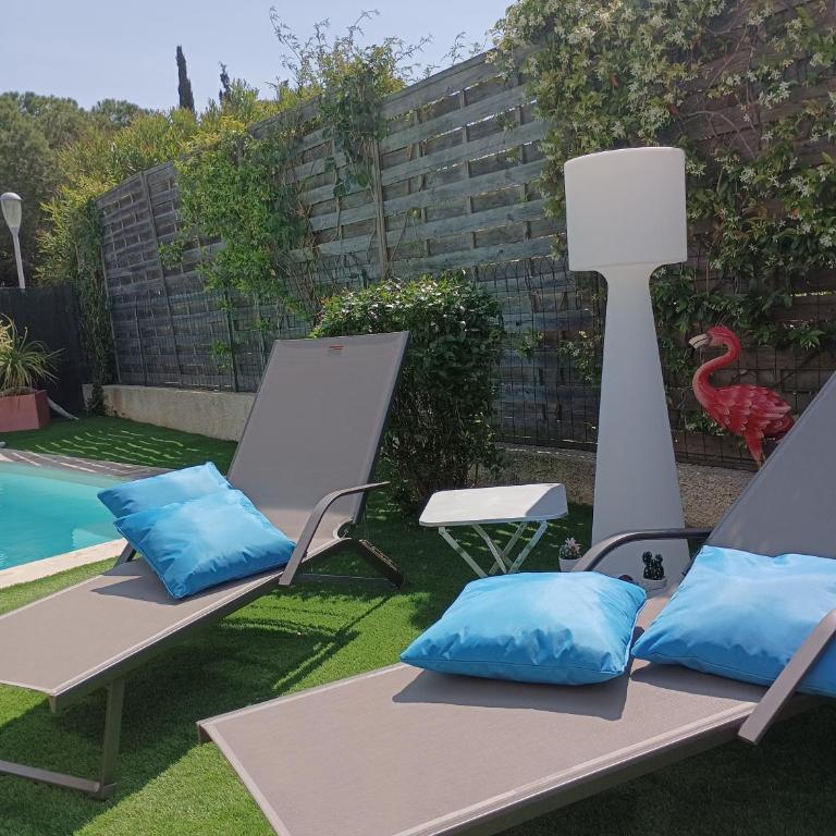 Mimilou Mont St Loup piscine privée - Appartement 1 Chambre - 5