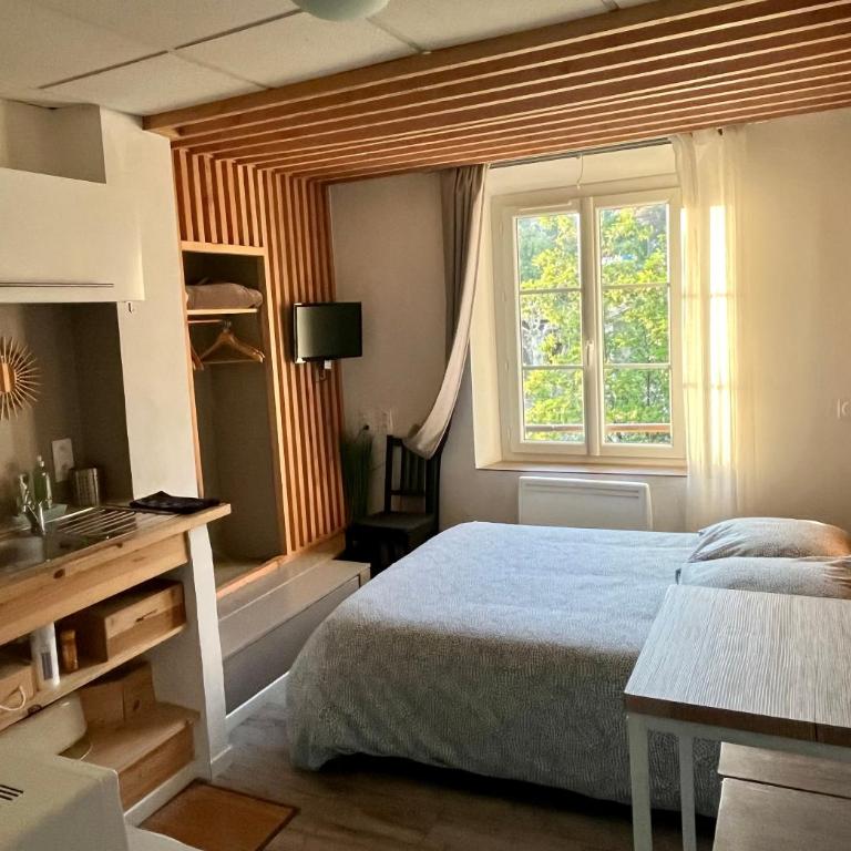 Les Glycines, charmant studio au calme dans bâtisse de Maître proche du centre ville parking gratuit - Studio - 10