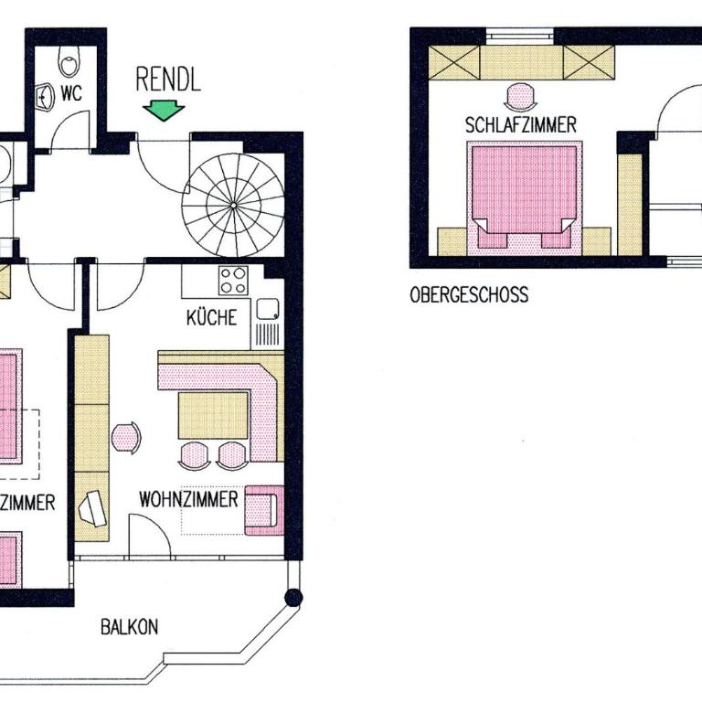 Apart Am Arlen - Apartment mit 2 Schlafzimmern - 19
