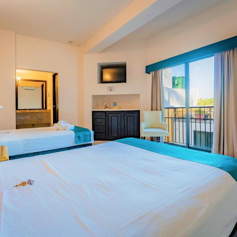 Maison del Embajador - Double Room with Two Double Beds - 2