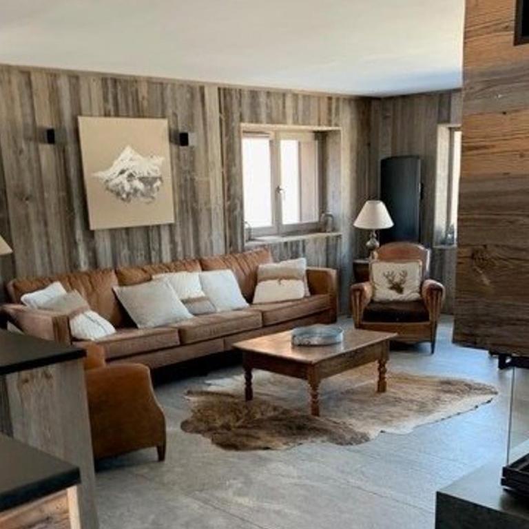 Duplex 11 pers. au centre de Crest-Voland, cheminée, ski-room, wifi, non fumeurs - Chalet mit 3 Schlafzimmern - 1