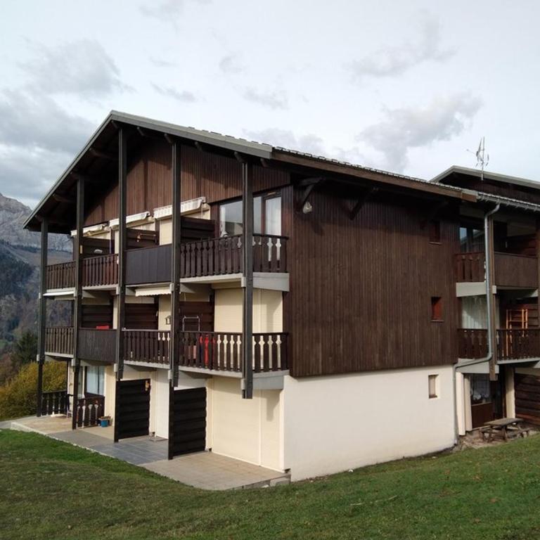 Studio cosy avec terrasse, équipements complets, parking et casier à skis - Crest-Voland - FR-1-733-118 - Studio - 3