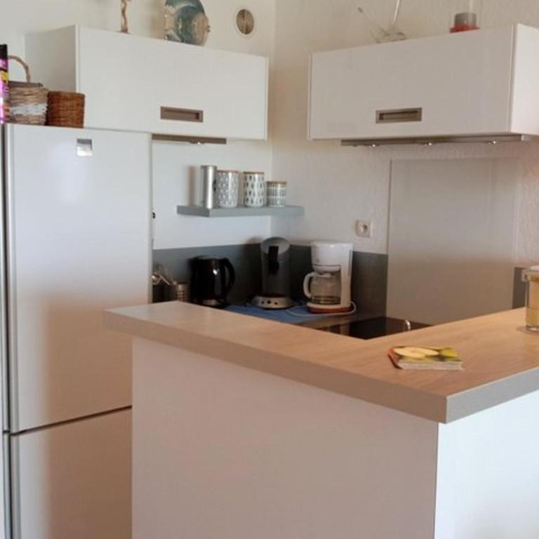 T2 Moderne Vue Mer, 3 Étoiles, Parking Privé, Proche Plage - FR-1-696-40 - Appartamento - 4