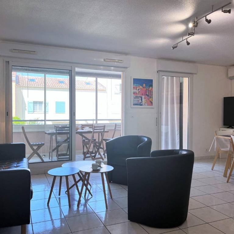Appartement climatisé avec piscine, terrasse et parking - 6 couchages, près de la plage - FR-1-251-451 - Appartement - 4