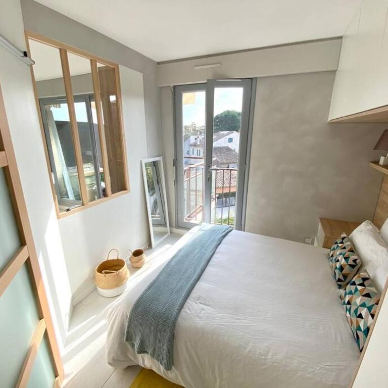 Appt Standing StTropez terrasse Piscine Parking - Apartamento de 1 dormitorio - 16