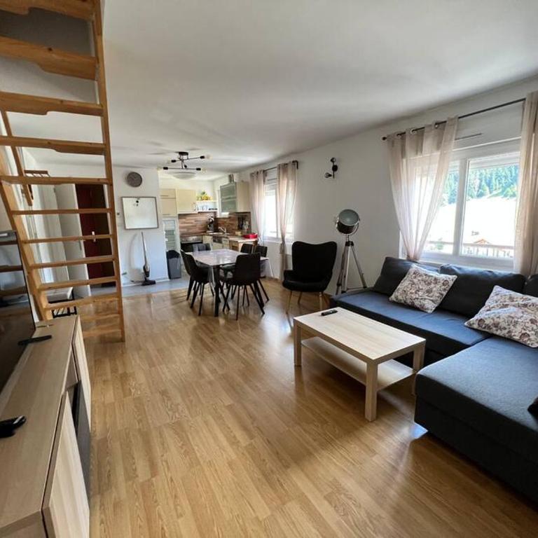 Duplex Étoilé Tout Confort Aux Pieds Des Pistes - Gérardmer - Appartement avec Vue sur la Montagne - 5