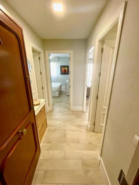 GATU Villa Salada, junto la playa, parking, terraza, aire acc, piscina, wifi Sólo familias o grupos mayores de 21 años - Apartamento de 1 dormitorio con balcón y vistas al mar - 23