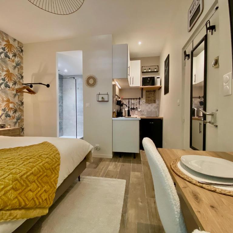 Le Maya - Suite tout Confort - Hyper Centre - Proche Gare - Appartement 1 Chambre - 10