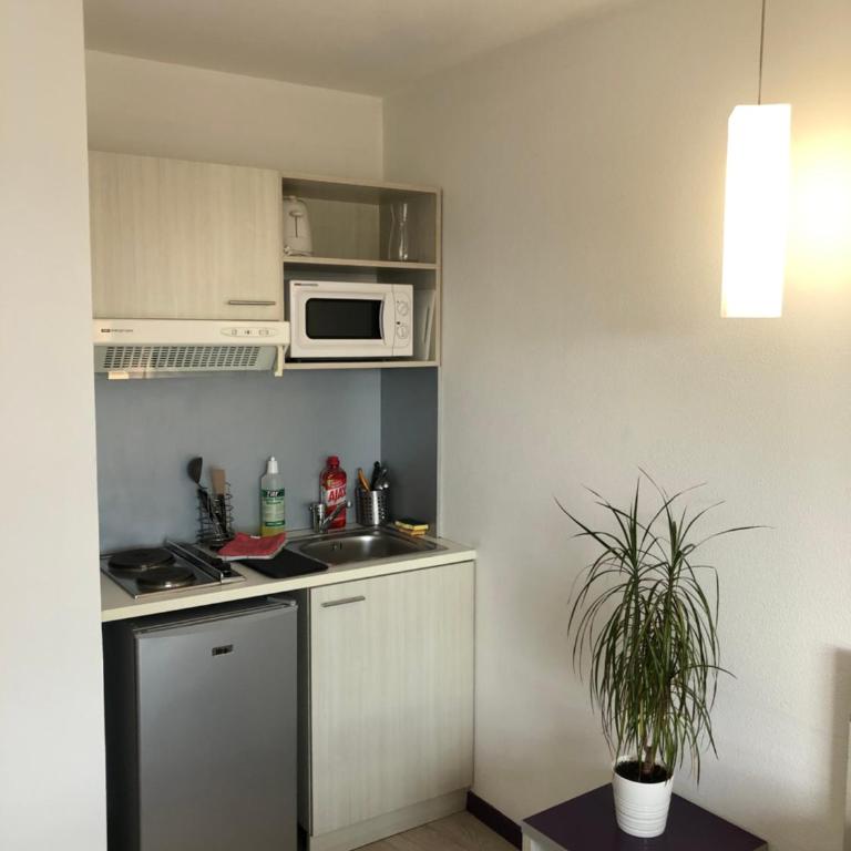 Family Saint Vincent - Studio 2 Pers - 100m gare Lourdes - WIFI - Apartment mit 1 Schlafzimmer - 3
