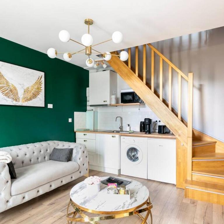 Sauna, jacuzzi, terrasse et parking - Maisonnette - 5