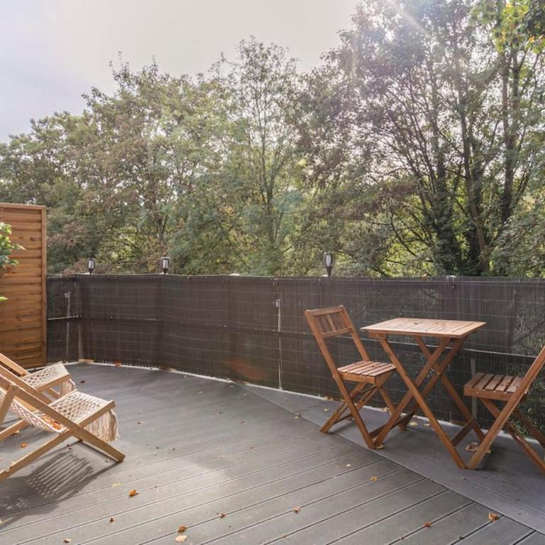 Sauna, jacuzzi, terrasse et parking - Maisonnette - 2