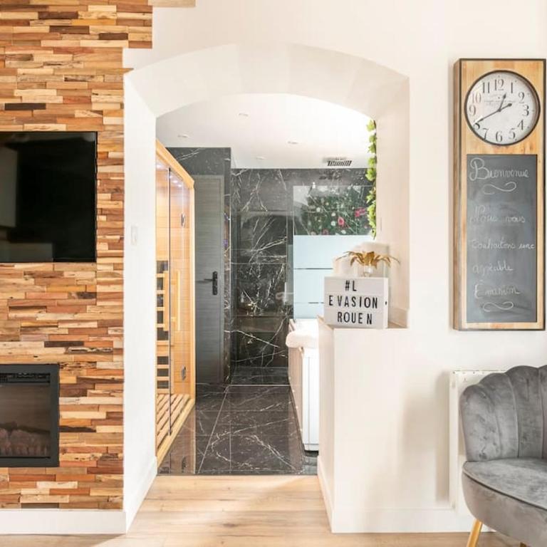 Sauna, jacuzzi, terrasse et parking - Maisonnette - 14