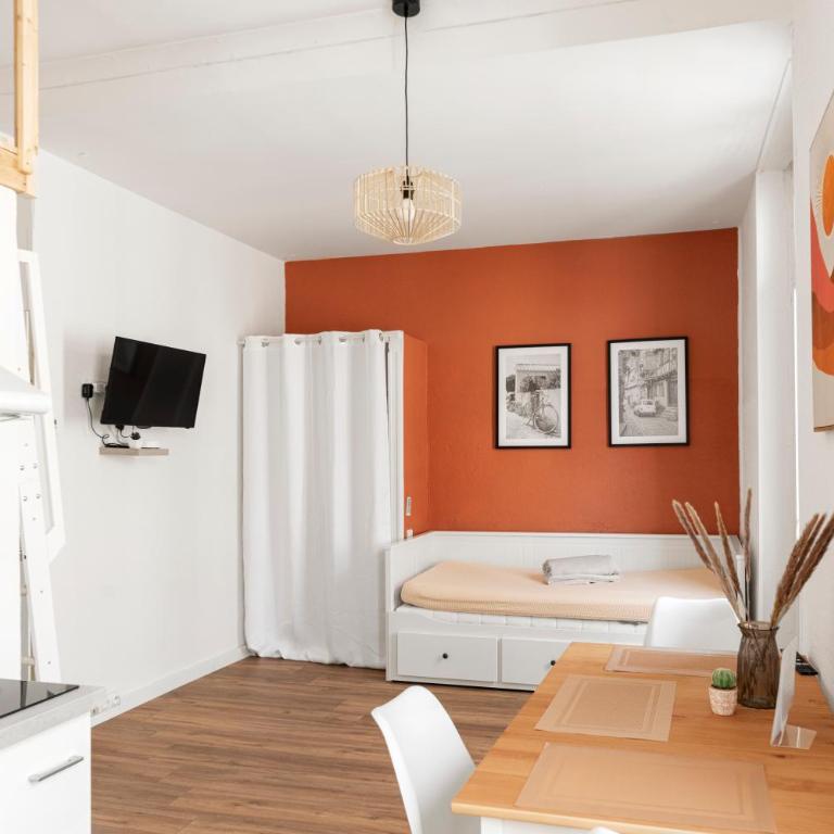 Studio Terracotta - Cosy & Climatisé - Entre Gare & Cité - Studio - auf 2 Ebenen - 1