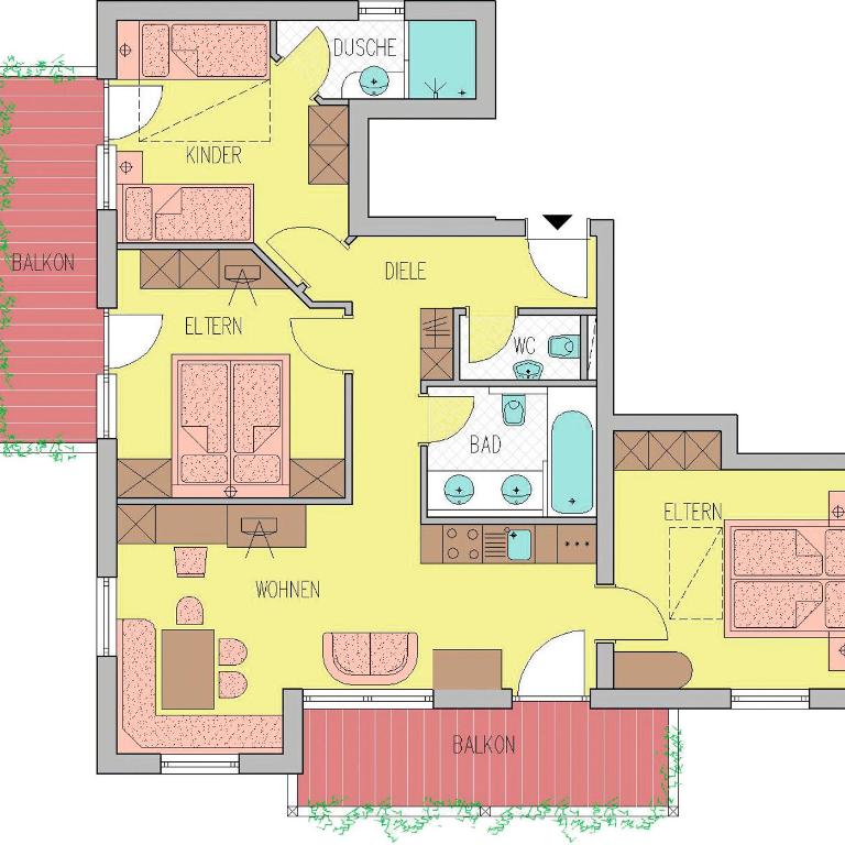 Familienhotel Darrehof inkl SuperSommerCard - Appartement 3 Chambres - 7