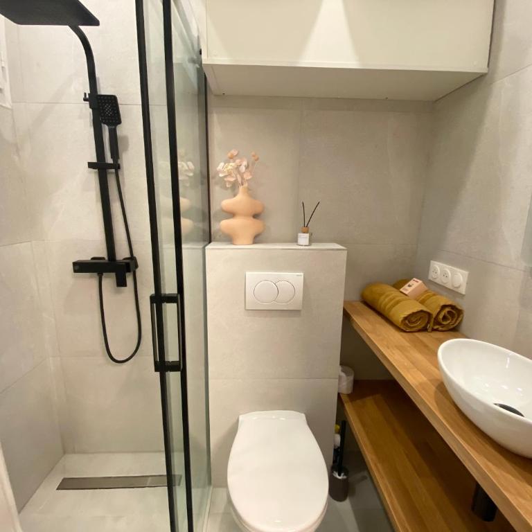 Appartements neuf - Frontière de Monaco - clim - WIFI - Studio - 15