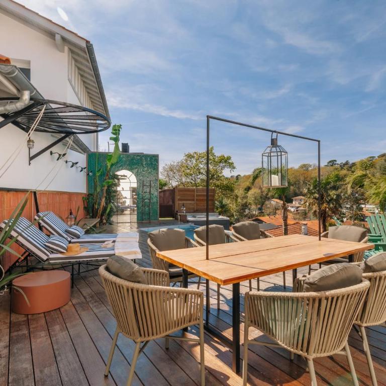 Horizonte Villa avec piscine chauffée & jacuzzi Bien-être à Biarritz - Villa - 10