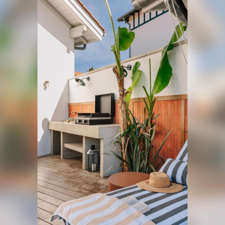 Horizonte Villa avec piscine chauffée & jacuzzi Bien-être à Biarritz - Villa - 16