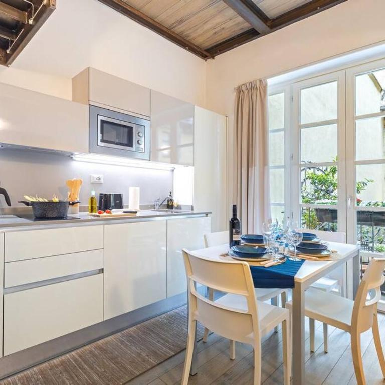[Centro-Porta Nuova] Moderno Loft con Patio e WiFi - Appartamento con 1 Camera da Letto - 2