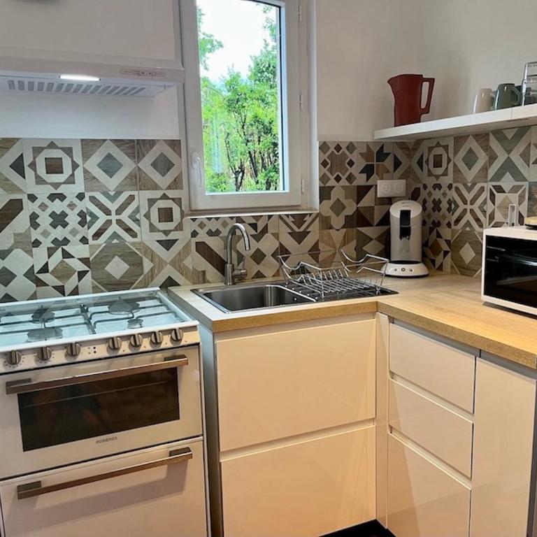 Appartement Harmonie T2-Climatisation, grand Jardin & Parking privé au calme - Apartamento de 1 dormitorio - 25