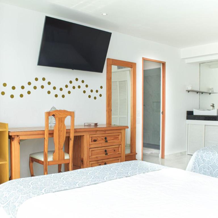 Estudio 1A sobre hermosa playa, excelente opción - One-Bedroom Apartment - 15