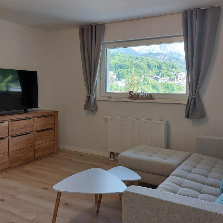 AlpenLodge Berchtesgaden - Apartment mit 1 Schlafzimmer, Balkon und Bergblick - 7