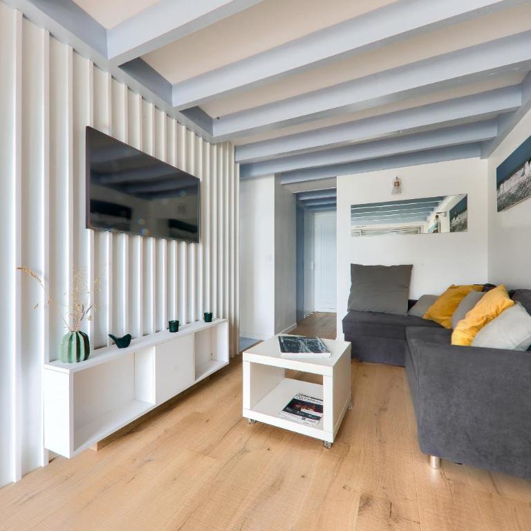 Vue mer à Carnac, Duplex pour 8 - Apartamento de 2 dormitorios - 14