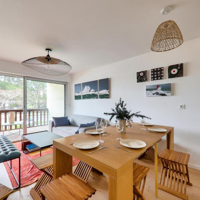 Vue mer à Carnac, Duplex pour 8 - Apartamento de 2 dormitorios - 11