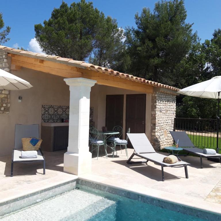 Bastide Toujours Dimanche, Maison de vacances avec vue & piscine chauffée - Maison 2 Chambres - 9
