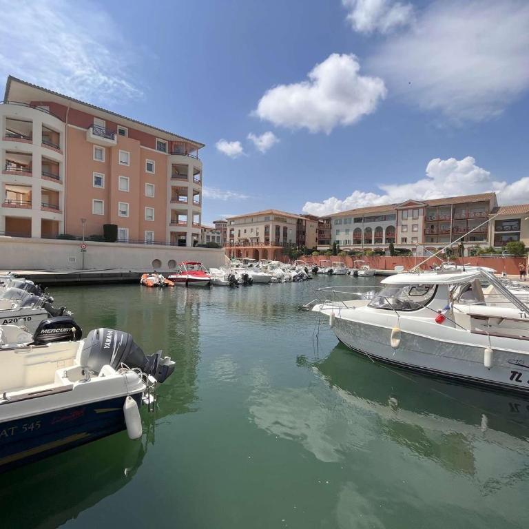 Studio cabine bord de mer, 4 pers, terrasse, rés. calme - FR-1-226A-57 - Appartamento (4 Adulti) - 11