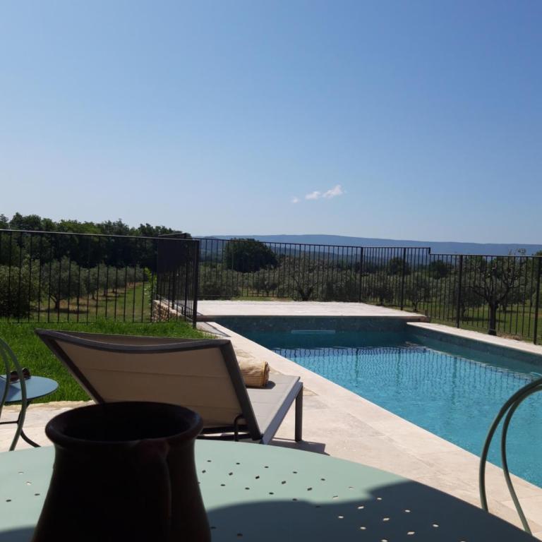 Bastide Toujours Dimanche, Maison de vacances avec vue & piscine chauffée - Maison 2 Chambres - 59