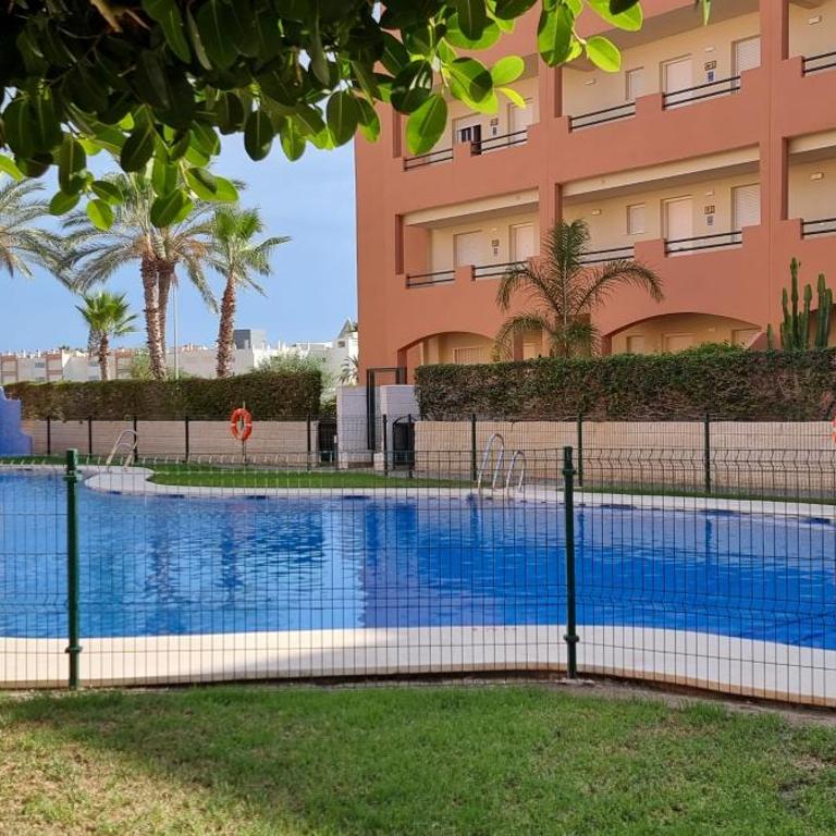 Apartamentos Paraiso Vera Playa, Ed Palmerston, Atico J a pie de Playa, piscina privada en solárium, WI-FI - Apartamento Ático - 17