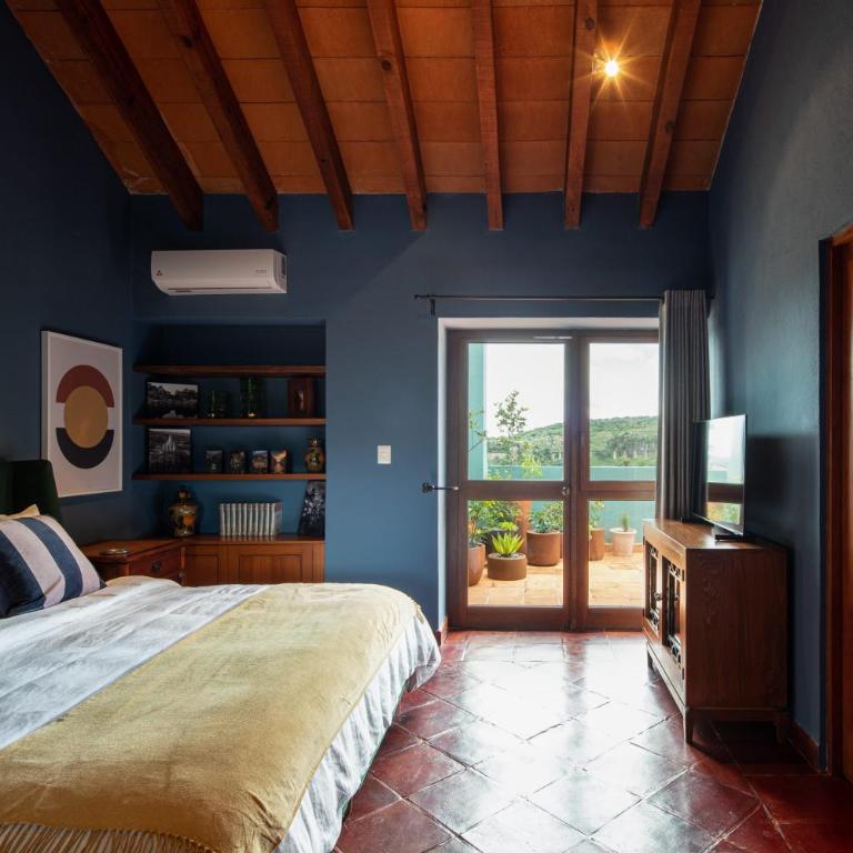 HOLT Balcones Guesthouse - King Bed Room - Estudio - 5