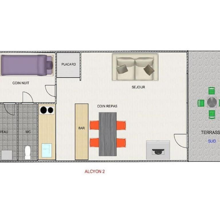 Appartement cosy avec terrasse sud - Proche centre - Two-Bedroom Apartment - 10