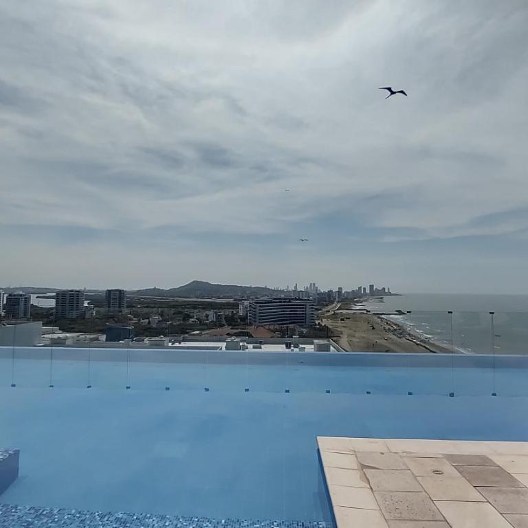 Morros Cartagena junto al Hotel las Américas Edificio Spiaggia salida a playa - Family Two-Bedroom Apartment with View - 15