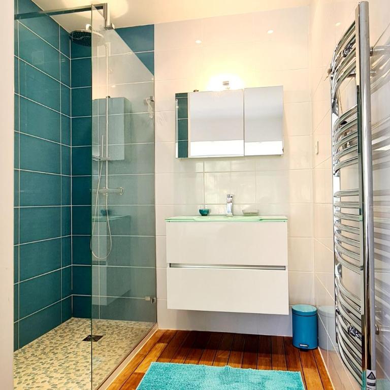 SUPERBE APPARTEMENT DANS CADRE D'EXCEPTION - Piscine, Plage et Tennis privé - Appartement 2 Chambres - 7