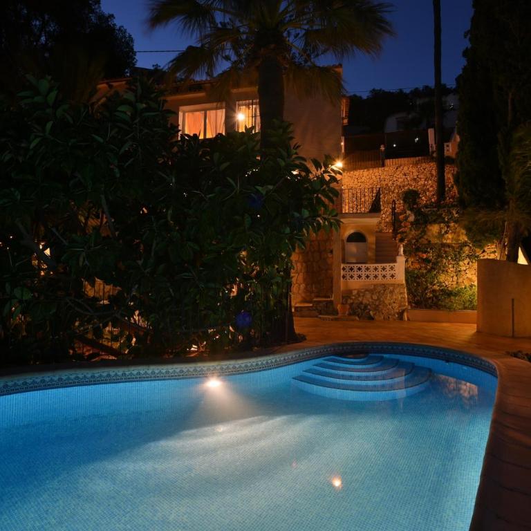 Vista al mar, piscina vallada, cocina de verano, A/A, wifi - Villa - 19