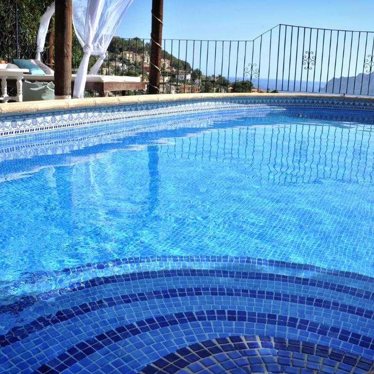 Vista al mar, piscina vallada, cocina de verano, A/A, wifi - Villa - 7