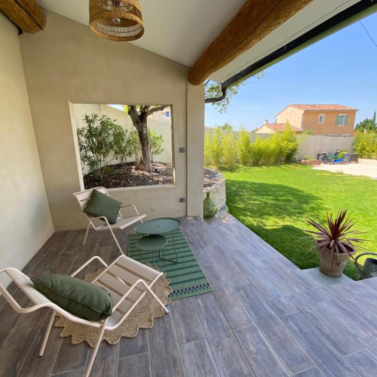 Gîte Le mas des Gypières à l'Isle-sur-la-sorgue - Maison 1 Chambre - 6