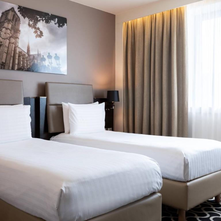 AC Hotel Paris Porte Maillot by Marriott - Chambre Lits Jumeaux Classique - 1