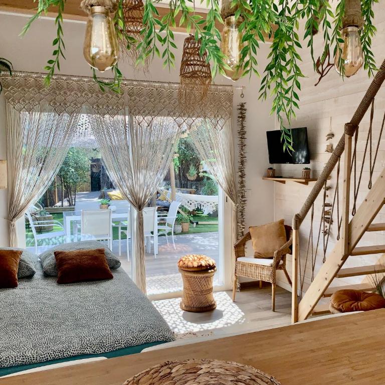Maisonnette avec terrasse et jardin-Parking privé-9mn des plages à pied - Villa mit 1 Schlafzimmer - 8