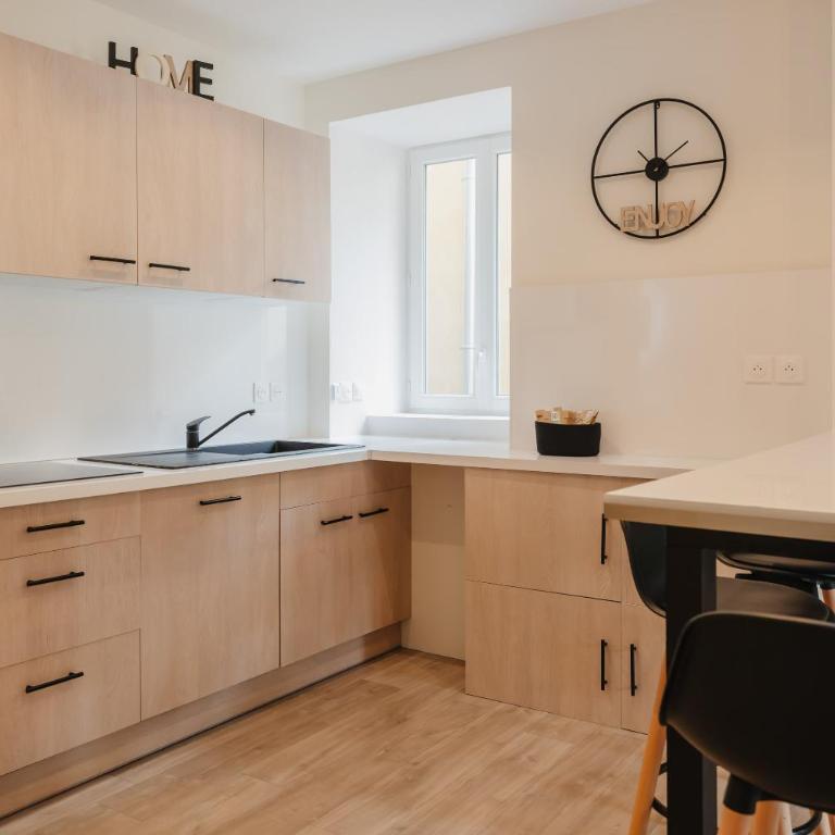 Charmant T3 en Centre Ville #1 - Appartement 2 Chambres - 7
