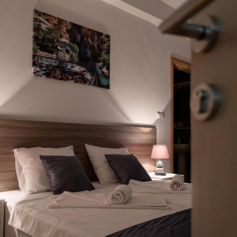 Villa Mir - Deluks Dvokrevetna Soba sa Bračnim Krevetom/Zasebnim Krevetima i Balkonom - 24