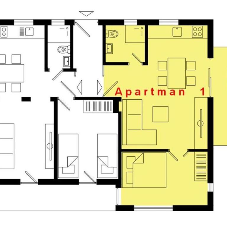 Apartmani Stanislav - Apartman sa 1 Spavaćom Sobom - 8