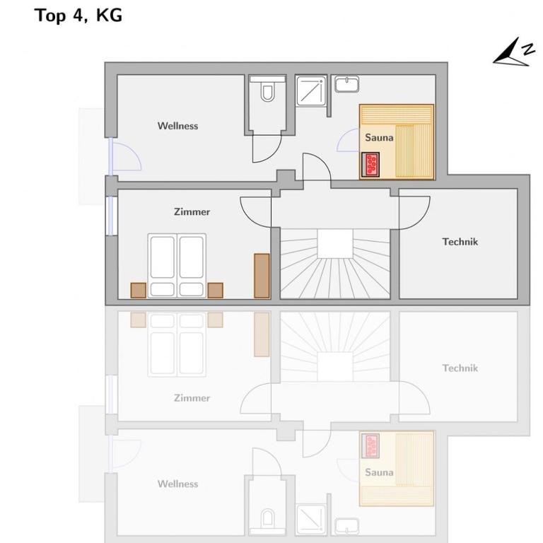 Ski in/Ski out Chalets Tauernlodge by Schladming-Appartements - Chalet mit 4 Schlafzimmern, Terrasse und Balkon - 6