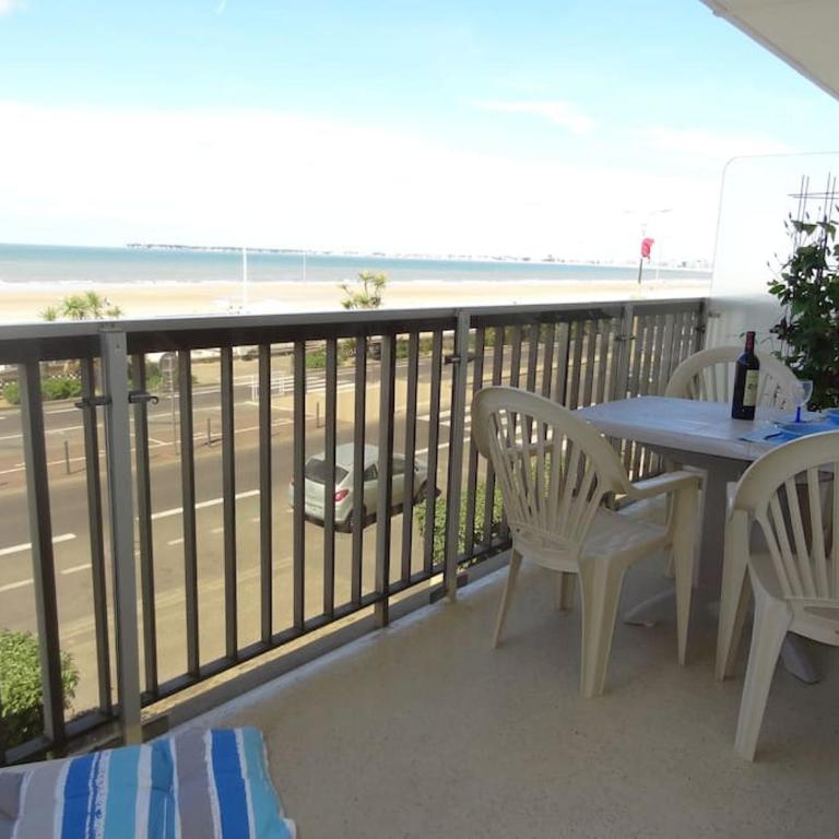 Appartement Jupiter face mer devant la plage des libraires Parking privé - Appartamento con 2 Camere da Letto e Balcone - 1