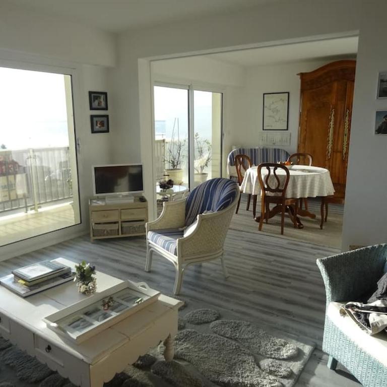 Appartement Jupiter face mer devant la plage des libraires Parking privé - Appartamento con 2 Camere da Letto e Balcone - 5